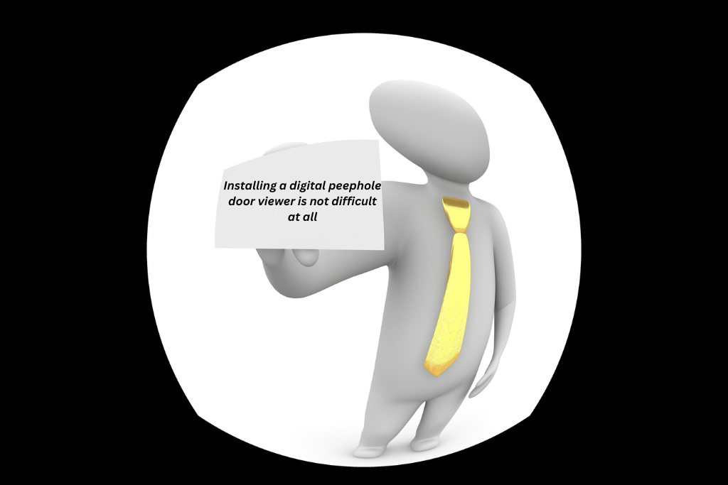 digital peephole door viewer