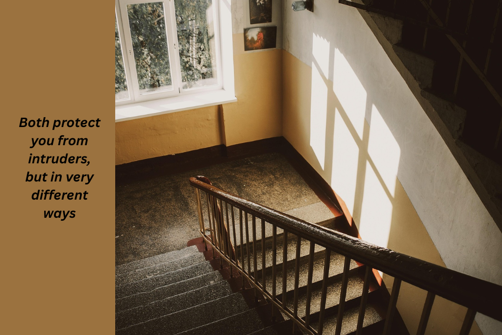 glass break sensor vs motion sensor