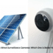 solar vs wired camera