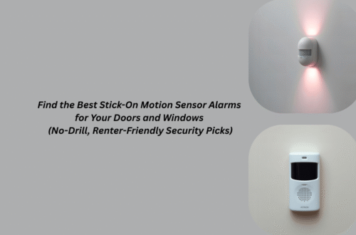 Stick-On Motion Sensor