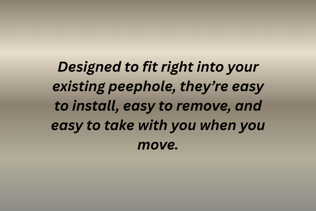 Doorbell Peephole Cameras